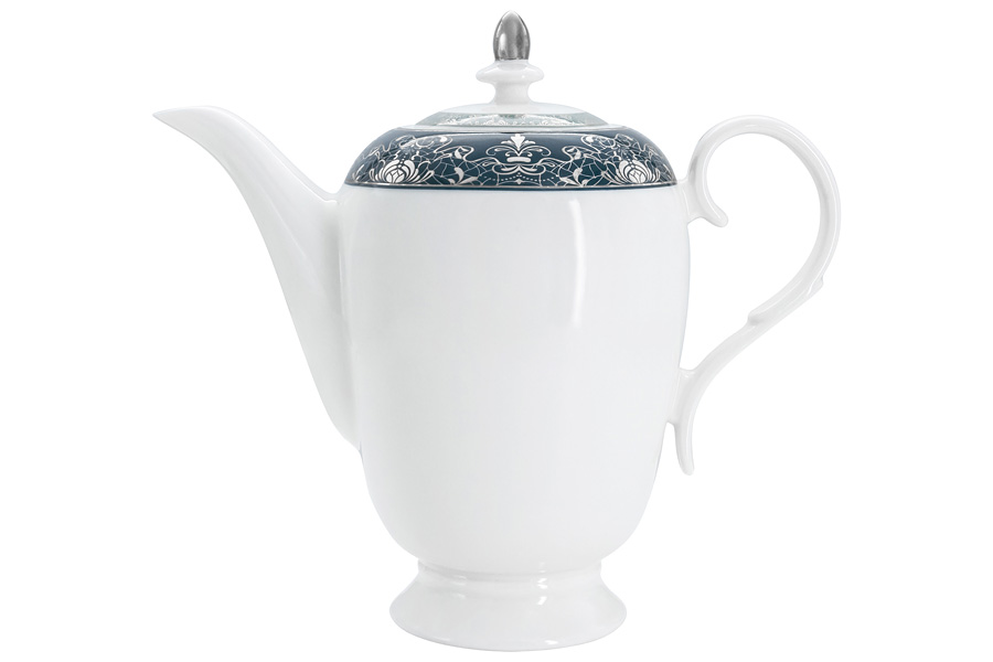 Сервиз чайный 21 предмет на 6 персон "Серебряное кружево" фарфор Anna Lafarg Emily