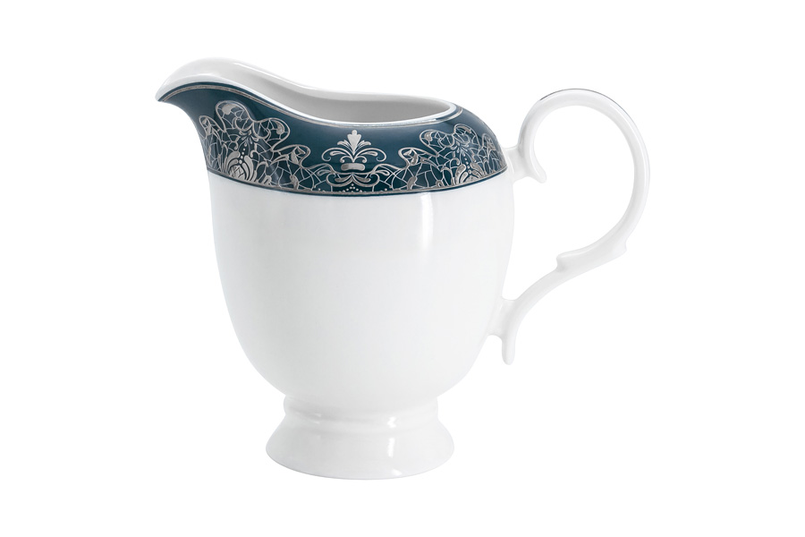 Сервиз чайный 21 предмет на 6 персон "Серебряное кружево" фарфор Anna Lafarg Emily