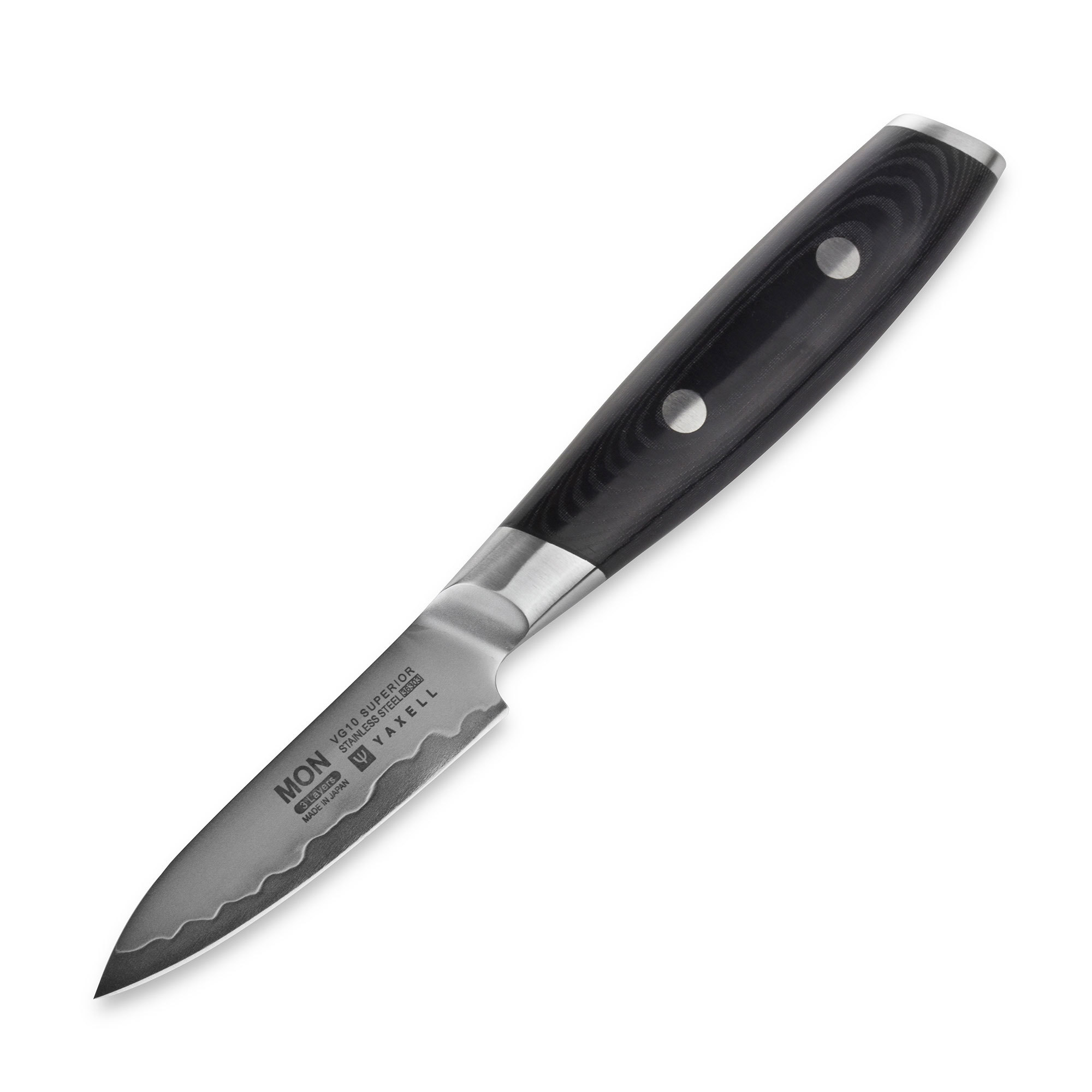 Нож д/чистки 8 см, Япония (3 слоя), YAXELL (Япония)