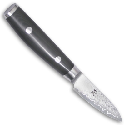 Нож д/чистки 8 см, RAN (69 слоев)  дамасская сталь,YAXELL (Япония)