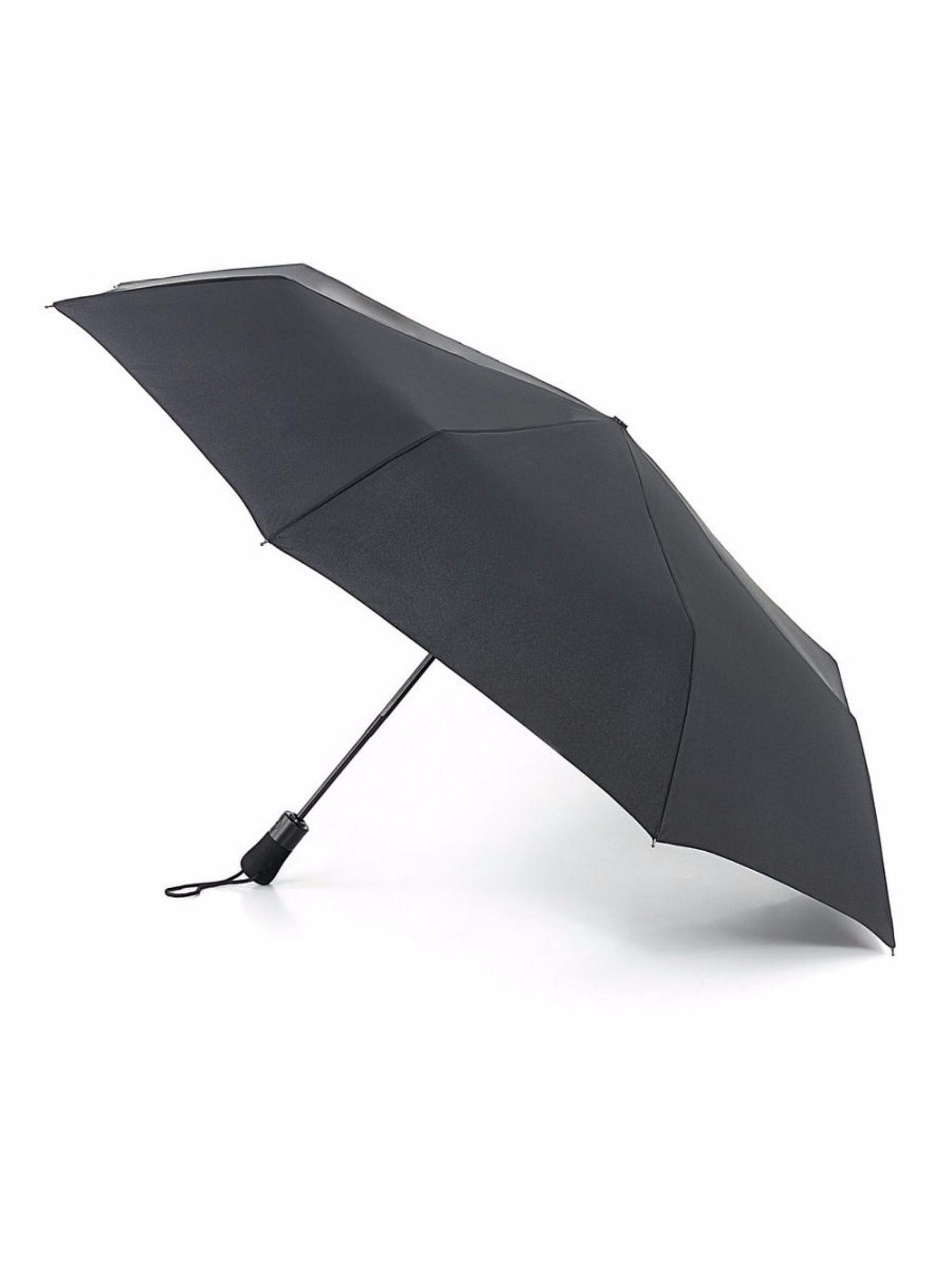 Black (Черный) Зонт мужской автомат Fulton