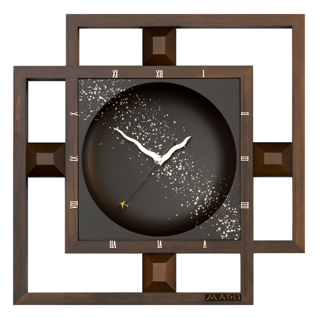 Часы настенные Модель: «Хоси сора» (Звездное небо)