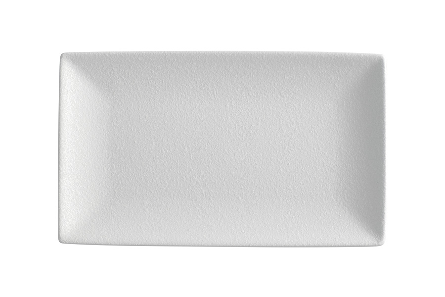 Блюдо прямоугольное 27.5х16см "Икра" (белая) без инд.упаковки фарфор Maxwell & Williams