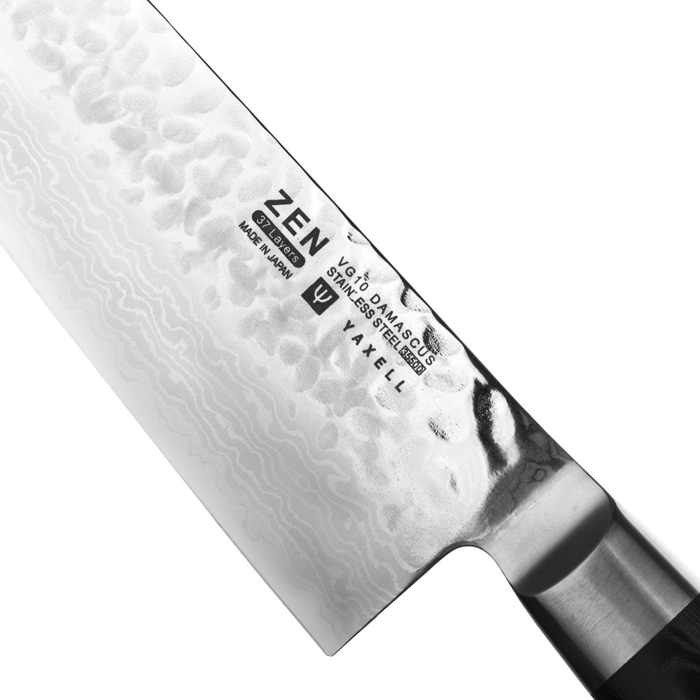 Нож для чистки овощей 8 см, дамасская сталь, серия Zen, YAXELL (Япония)