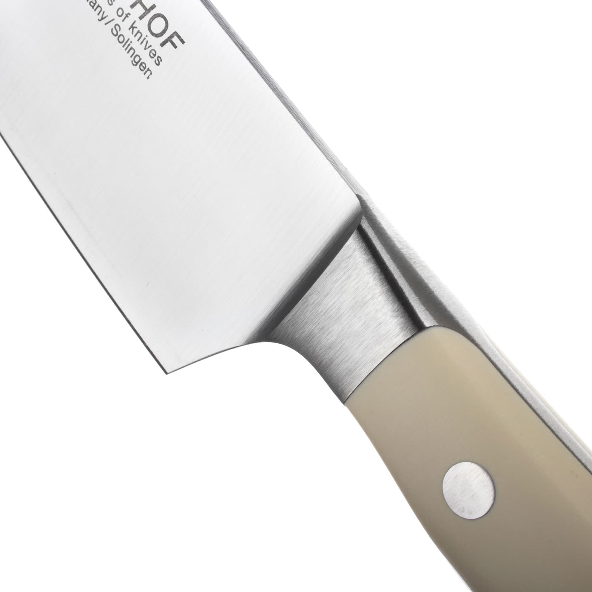 Профессиональный поварской кухонный нож 20 см, Ikon Cream White, WUESTHOF, Золинген, Германия