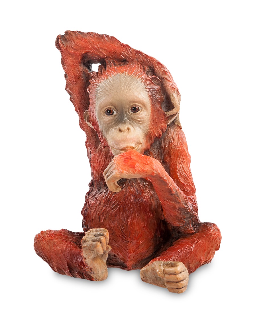 Детеныш орангутанга, 7 см., полистоун
