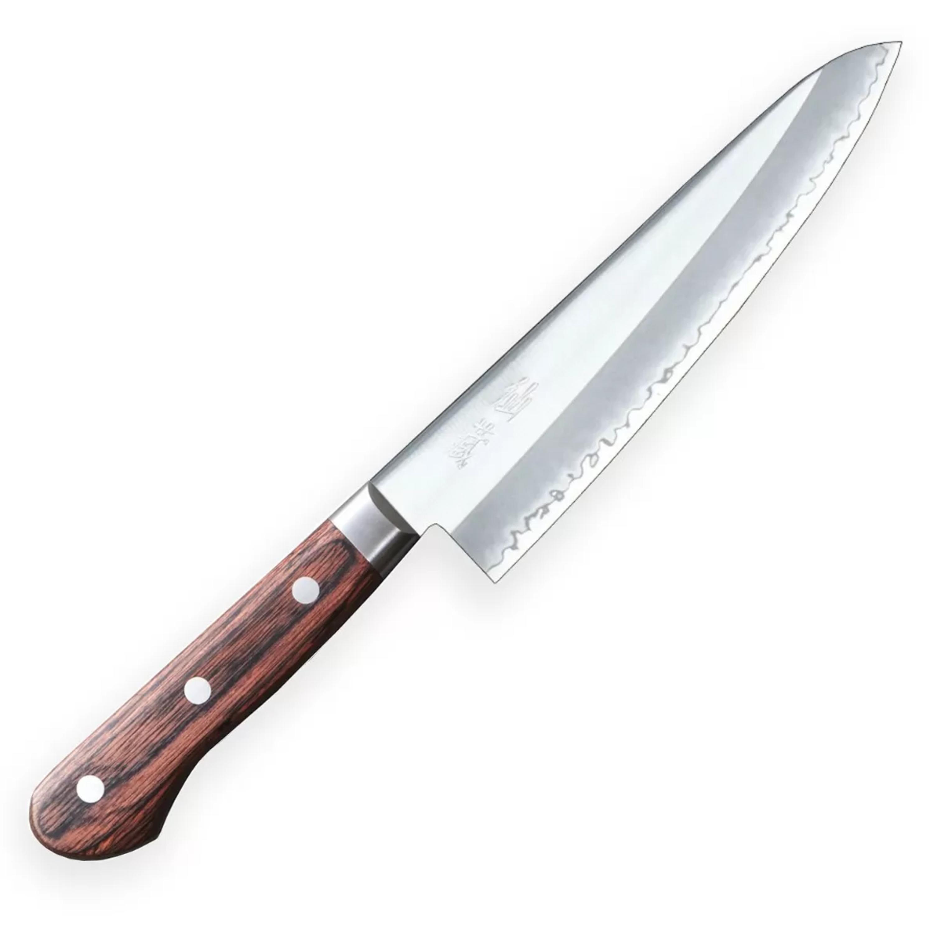 Нож кухонный Шеф 180мм, SUNСRAFT (SenzoClad) ,  сталь AUS-10 60 HRC Япония
