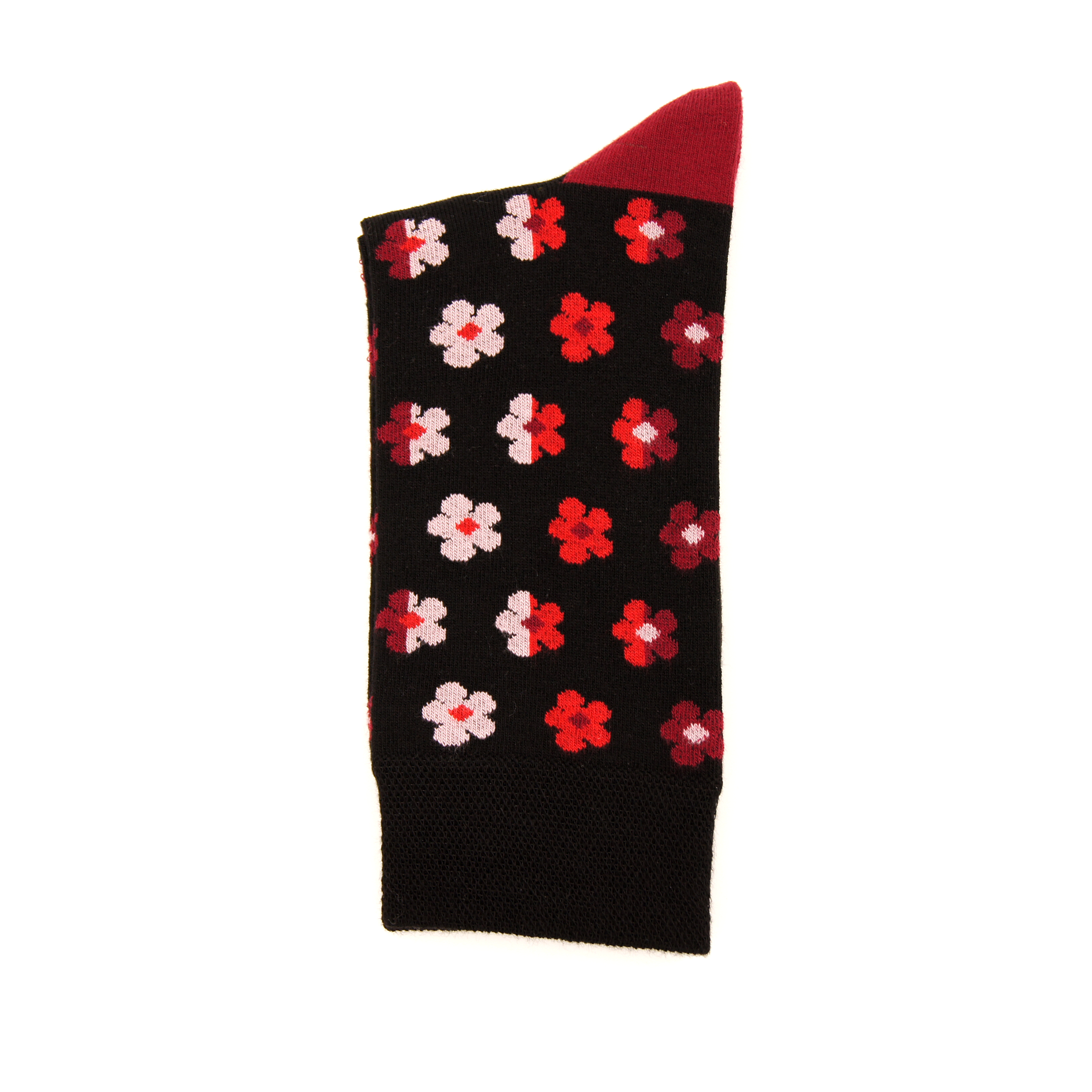Носки Tezido Цветы (черный) Т2872