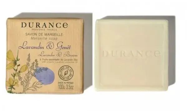 Durance / Марсельское мыло кусковое Лаванда и травы Прованса 100гр. /  Lavender & Broom